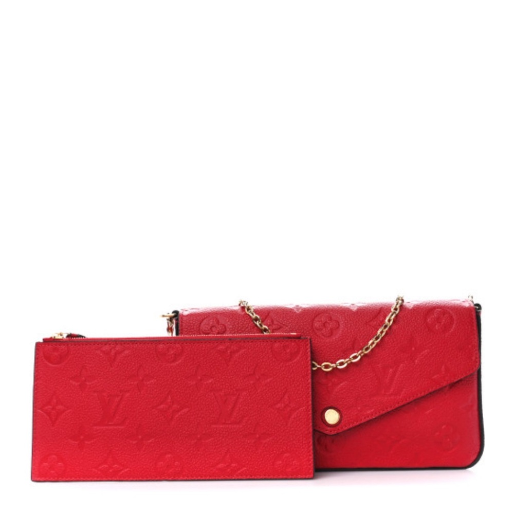 Red Louis vutton cross body